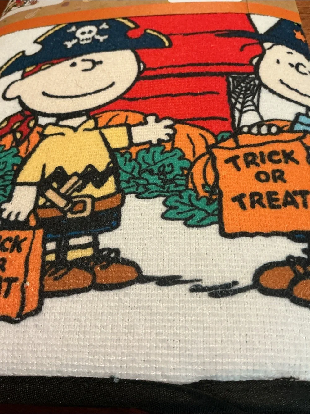 Peanuts x Rae Dunn Halloween Dish Drying Mats - Set of 2